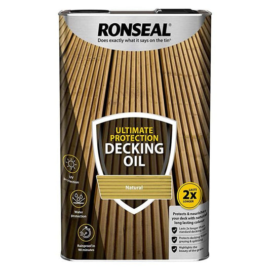 RONSEAL ULTIMATE DECKING OIL 5 LITRE