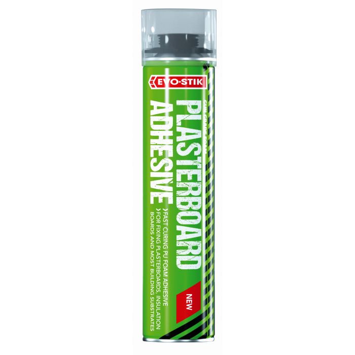 Evo Stick Plasterboard Adhesive Foam 750ml Gun Grade