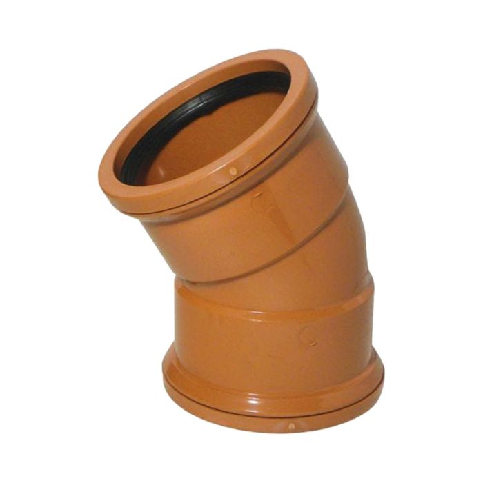 4" SEWER DOUBLE SOCKET BEND 30DEG