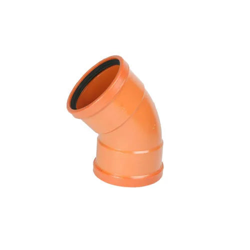 4" SEWER DBL SCK BEND 45DEG