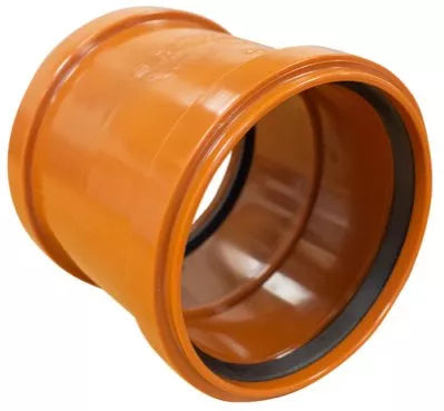 4" SEWER COLLAR / COUPLER DBL SOCKET