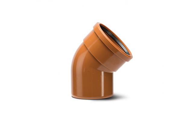 4" SEWER SINGLE SOCKET BEND 30DEG