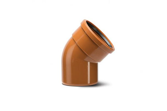 4" SEWER SINGLE SOCKET BEND 30DEG