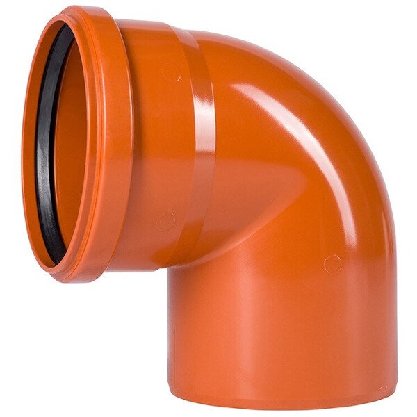 4" SEWER SINGLE SCK BEND 90DEG