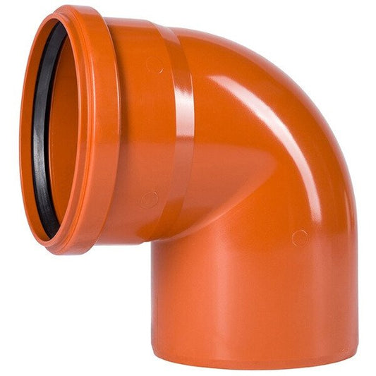 4" SEWER SINGLE SCK BEND 90DEG