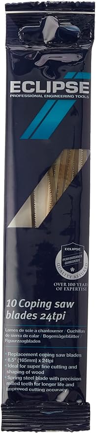 eclipse pack 10 eclipse coping saw blades