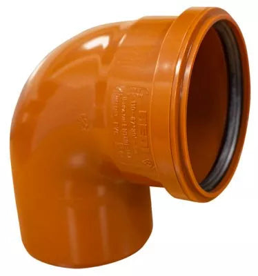 6" SEWER SINGLE COLLAR BEND 90DEGREE