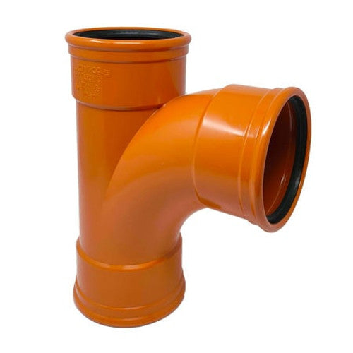 6" SEWER T TRIPLE SOCKET