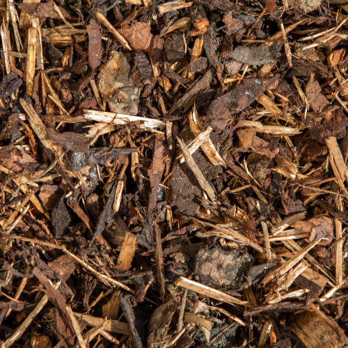BARK MULCH MED TON BAG