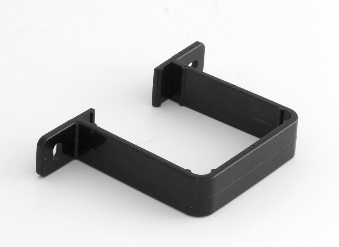 BLACK PVC DOWNPIPE CLIP