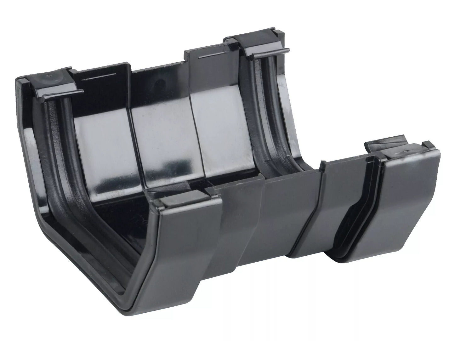 BLACK PVC GUTTER UNION