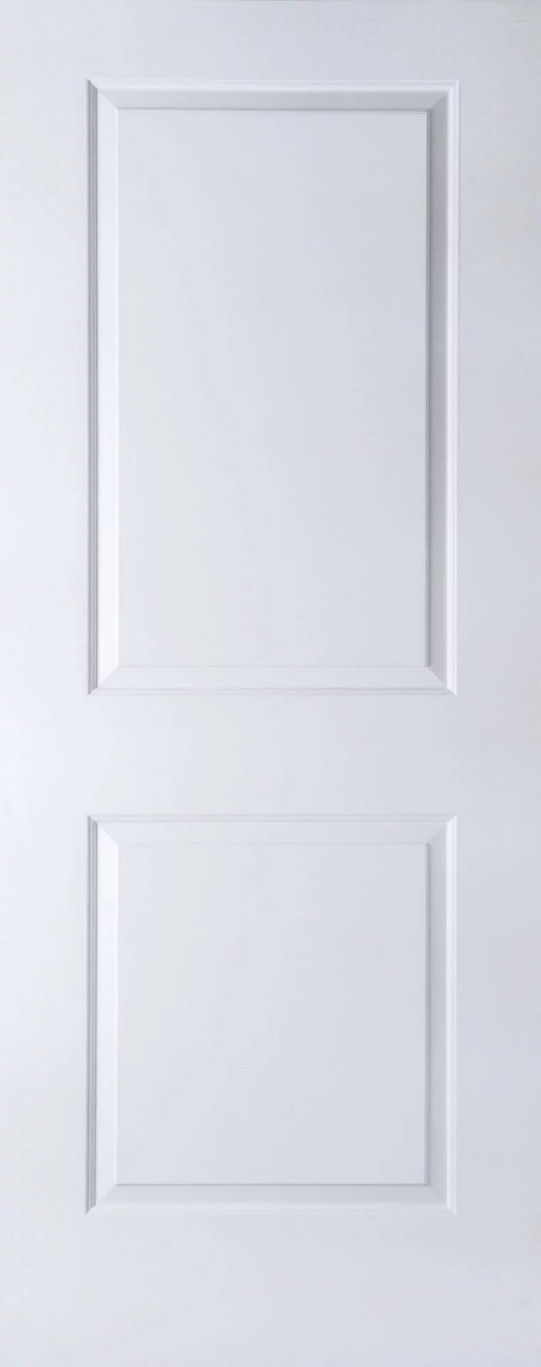 carrara 2 panel smooth white