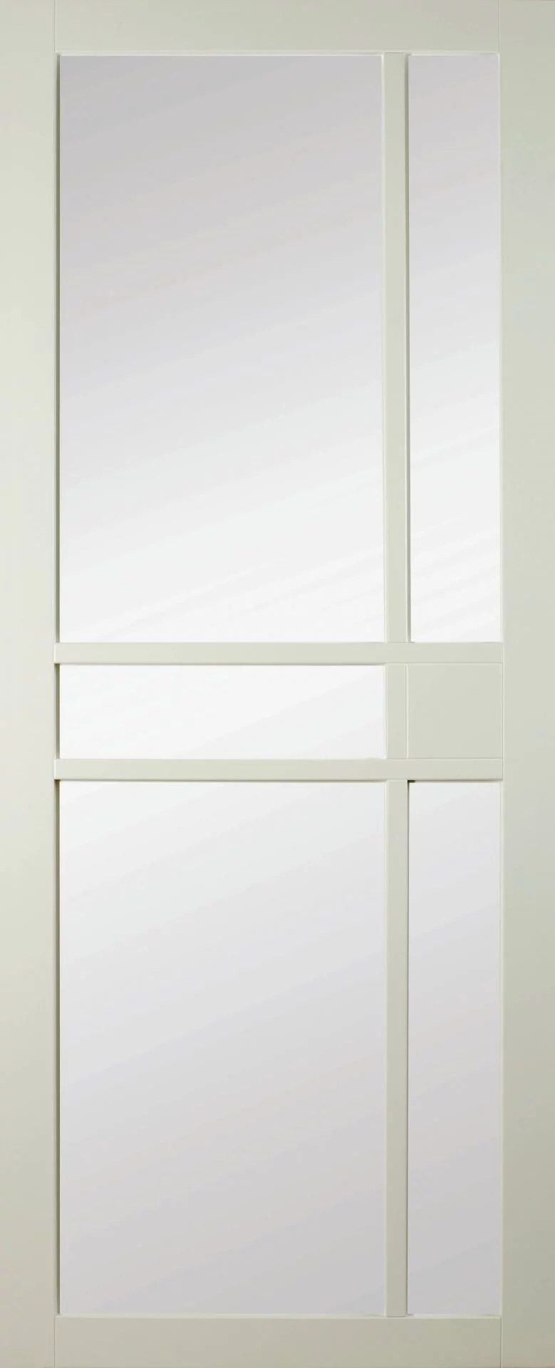 kensington crittall clear glass primed white