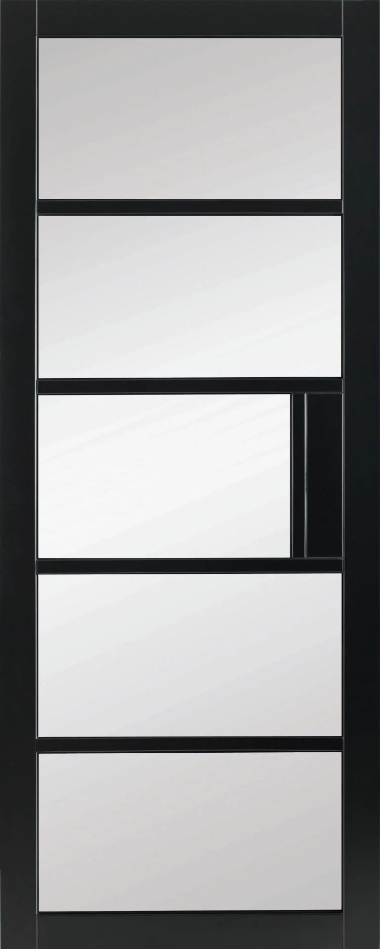 mayfair crittall clear glass premium primed black