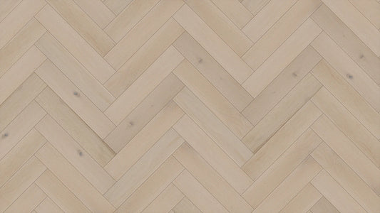Mountain Chalk Oak Herringbone 14mm