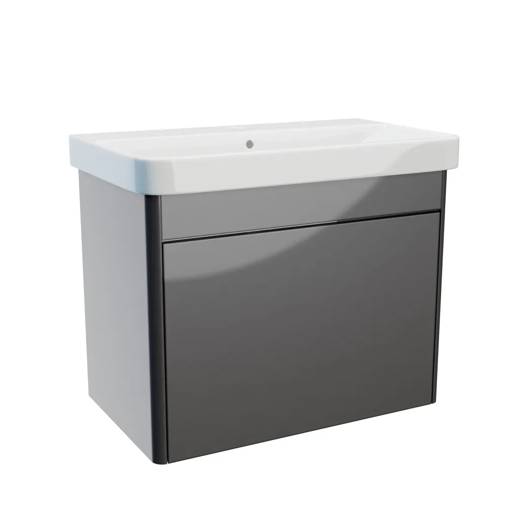 Perra 600mm Wall Hung Single Drawer Unit