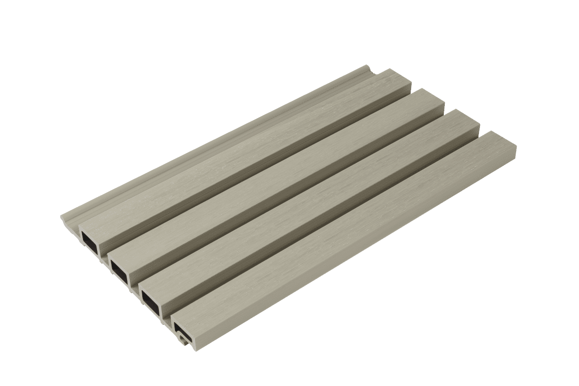 Slatted Composite Cladding
