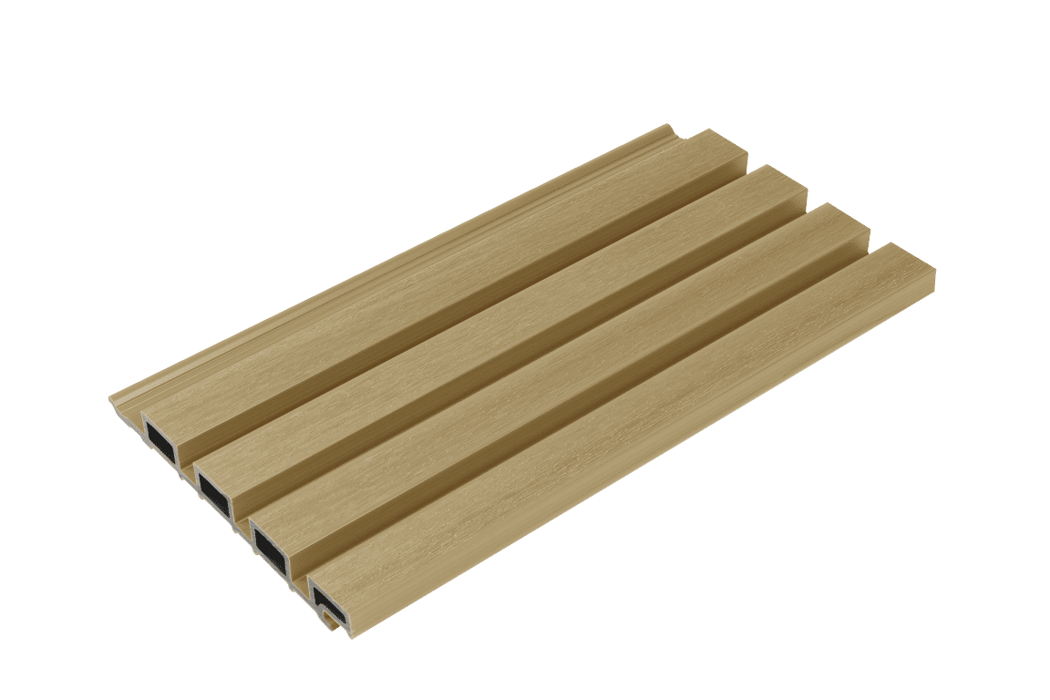 Slatted Composite Cladding