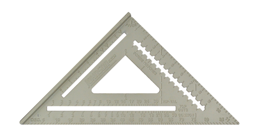 12” Aluminum Rafter Square