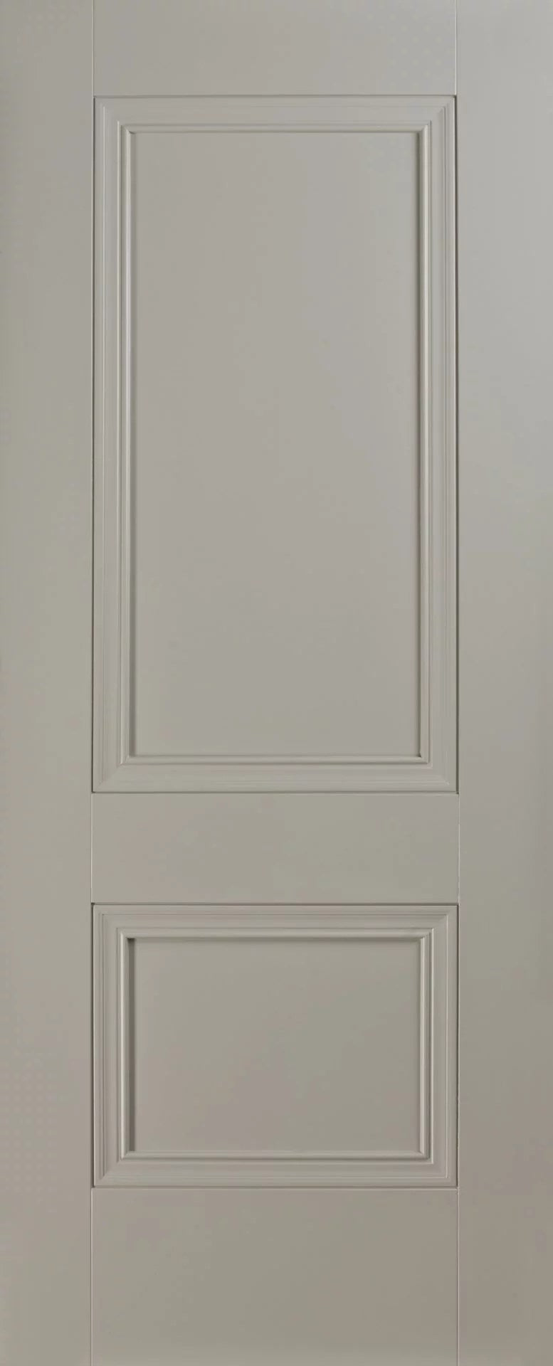 salzburg 2 panel silk grey premium primed