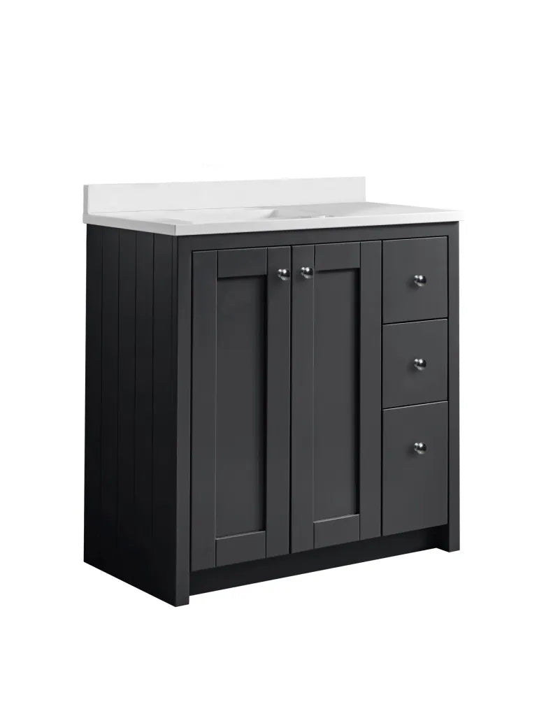 Lansdown Single 800mm Worktop Unit
