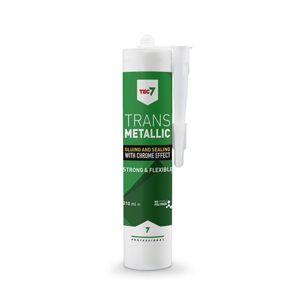 TEC7 Adhesive Tube Clear Inox