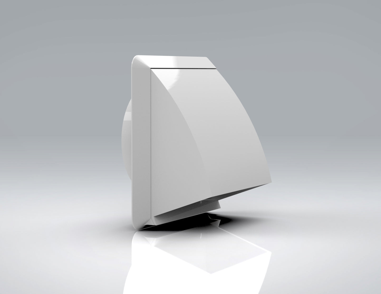 100MM COWL WHITE