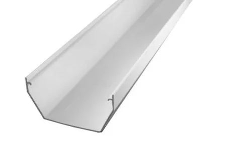 WHITE PVC REGENCY GUTTER 4M LENGTH