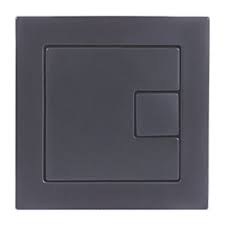 Square Dual Flush Button CP