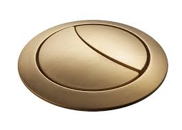 Brushed Brass Ø48mm Button