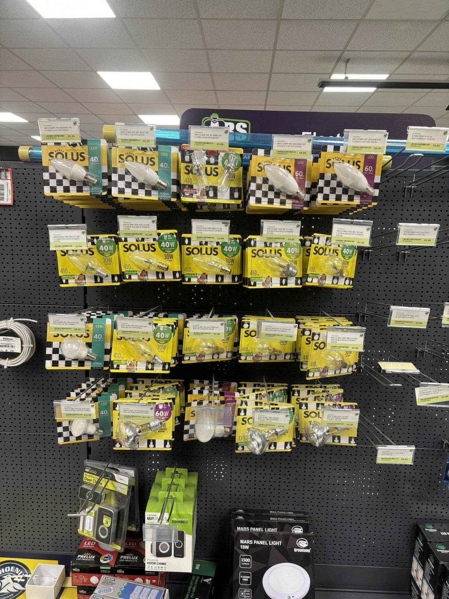 SOLUS LIGHT BULB CLEARANCE SALE