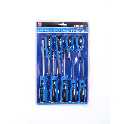 BLUESPOT 9 PC SCREWDRIVER SET