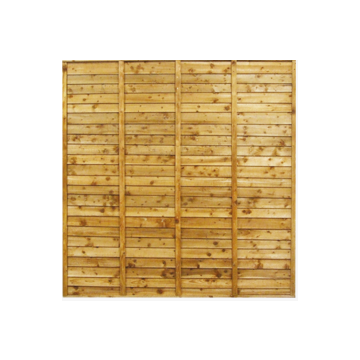 Shiplap Pressure Treated Fence Panel Brown