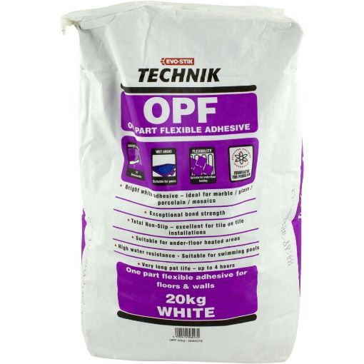 BOSTIK OPF 20 KG SLOW SET TILE ADHESIVE