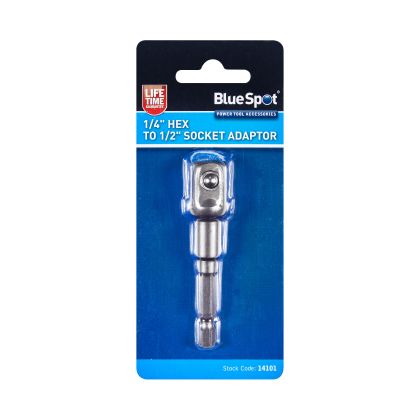 Bluespot 1/4 hex to 1/2 adaptor