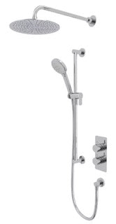 Quantum Dual Function Concealed  Shower System with Head and Riser Kit