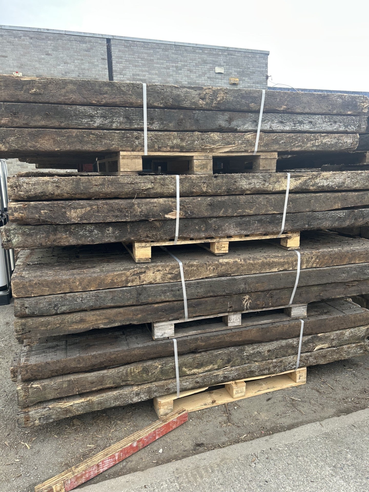 Reclaimed Railway Sleepers