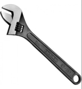 Stanley 10" phosphate adjustable wrench