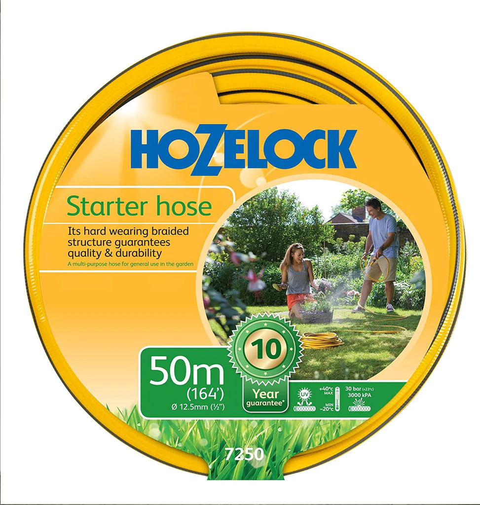 Hozelock 7250 Maxi Plus Garden Hose 50 Meter 12.5mm Diameter