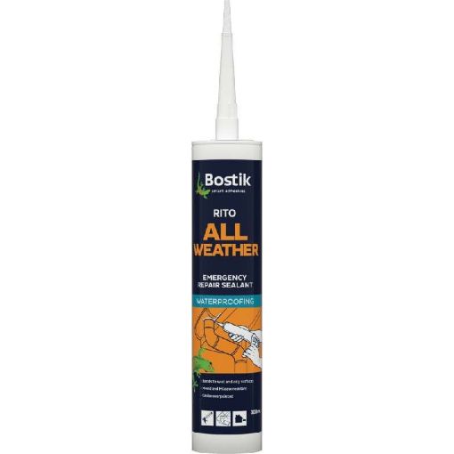 Bostik Rito All Weather Sealant White 300ml Cartridge