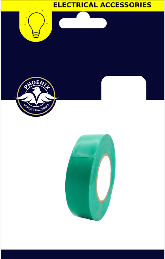 PHOENIX 20M GREEN ELECTRICAL TAPE