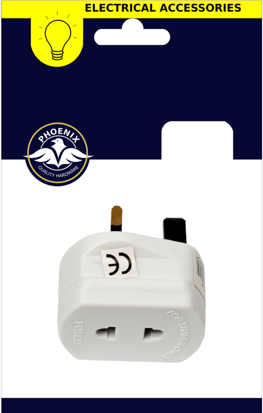 PHOENIX 13 AMP SHAVER ADAPTOR