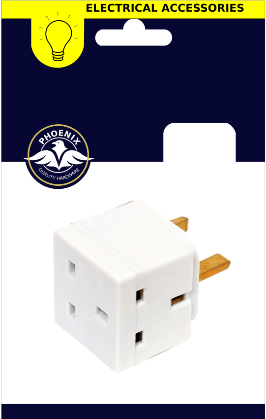 PHOENIX 2 WAY DOUBLE ADAPTOR