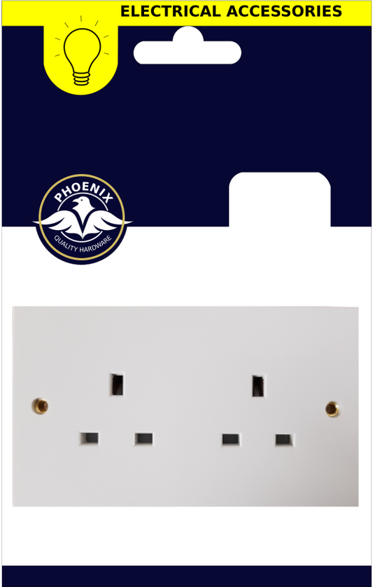 PHOENIX 2 GANG 13AMP SOCKET