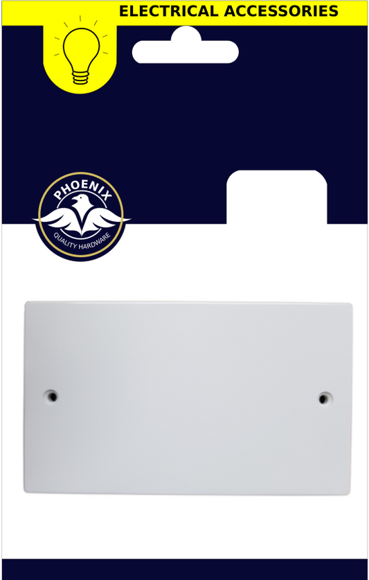 PHOENIX 2 GANG BLANK PLATE