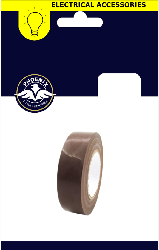 PHOENIX 20M BROWN ELECTRICAL TAPE
