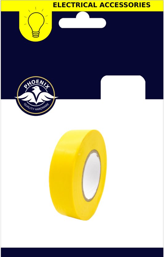 PHOENIX 20M YELLOW ELECTRICAL TAPE