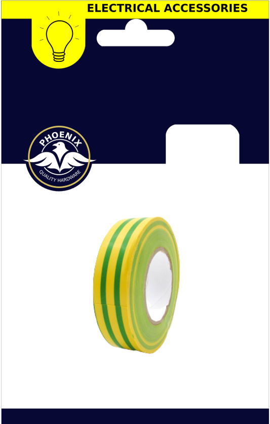 PHOENIX 20M GRE/YELL ELECTRICAL TAPE