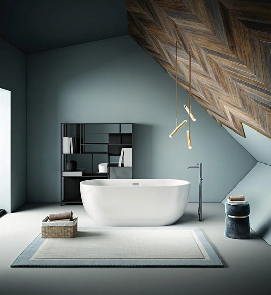 LISBON Freestanding Bath Without Tap Ledge