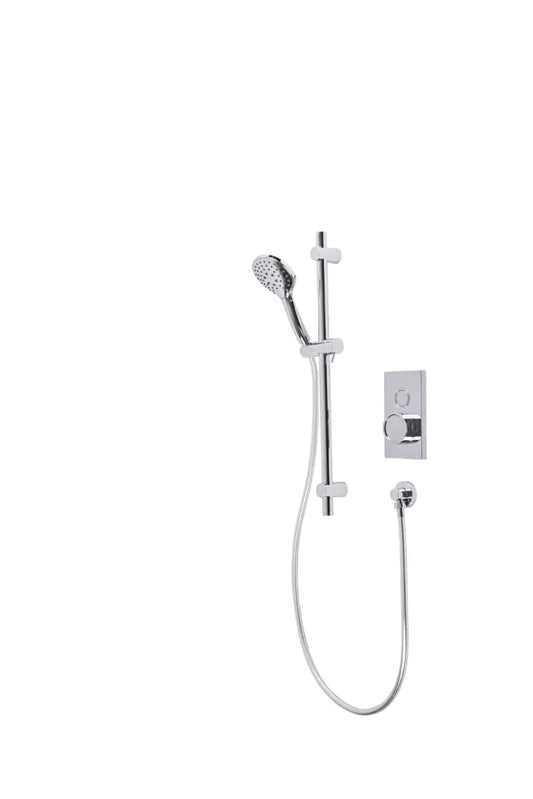 Axiom  Single Function  Push Button Concealed Shower System with  Riser Kit